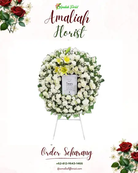 Krans Bunga Duka Pingku